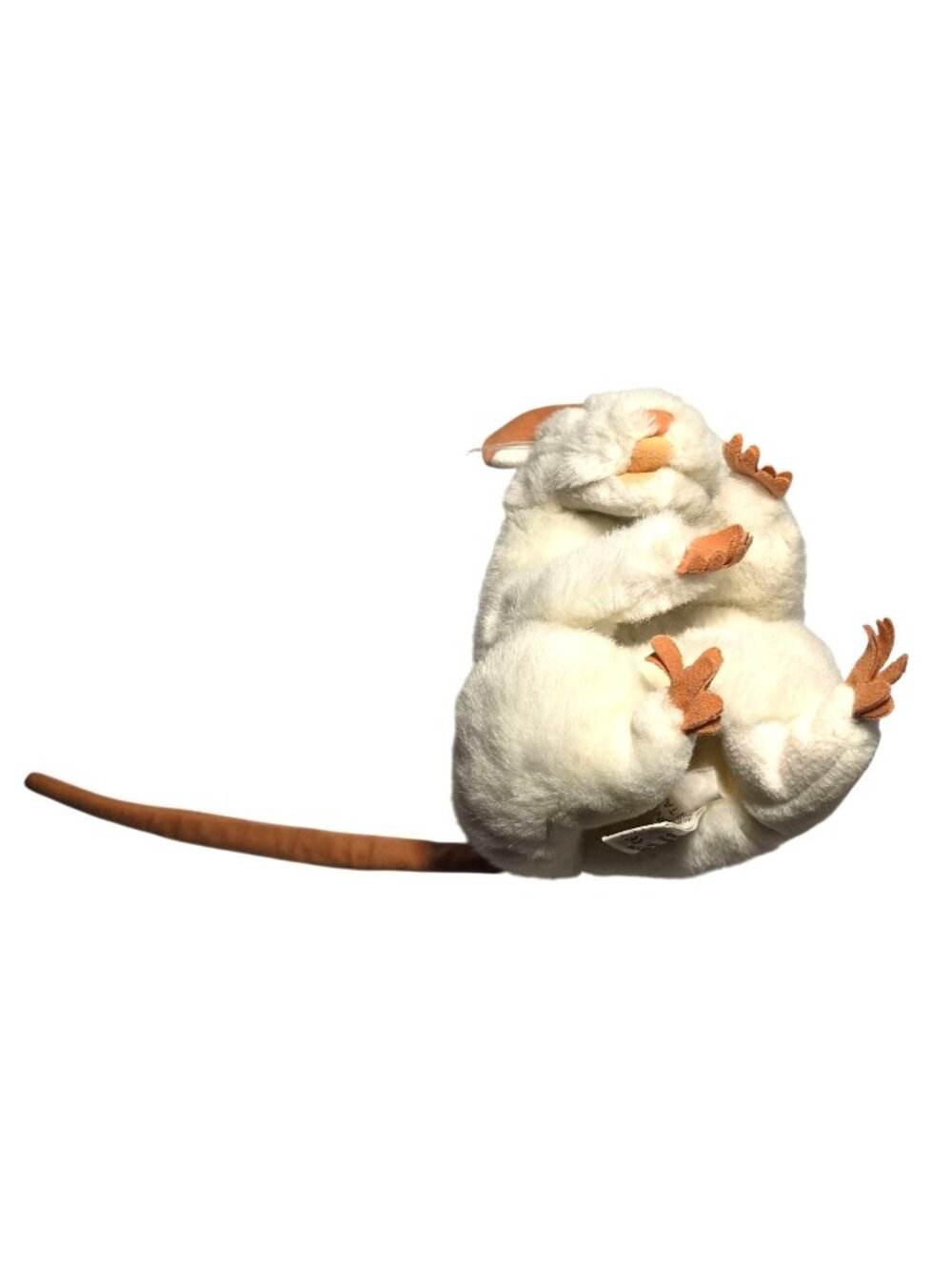 Mouse Hand Puppet White Folkmanis folktails plush rat rodent stuffed animal